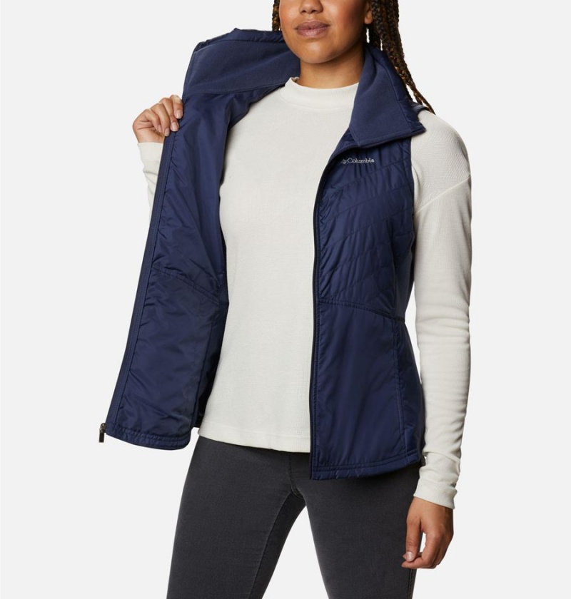 Navy Columbia Mix It Around II Women's Vest | 09314WEMN