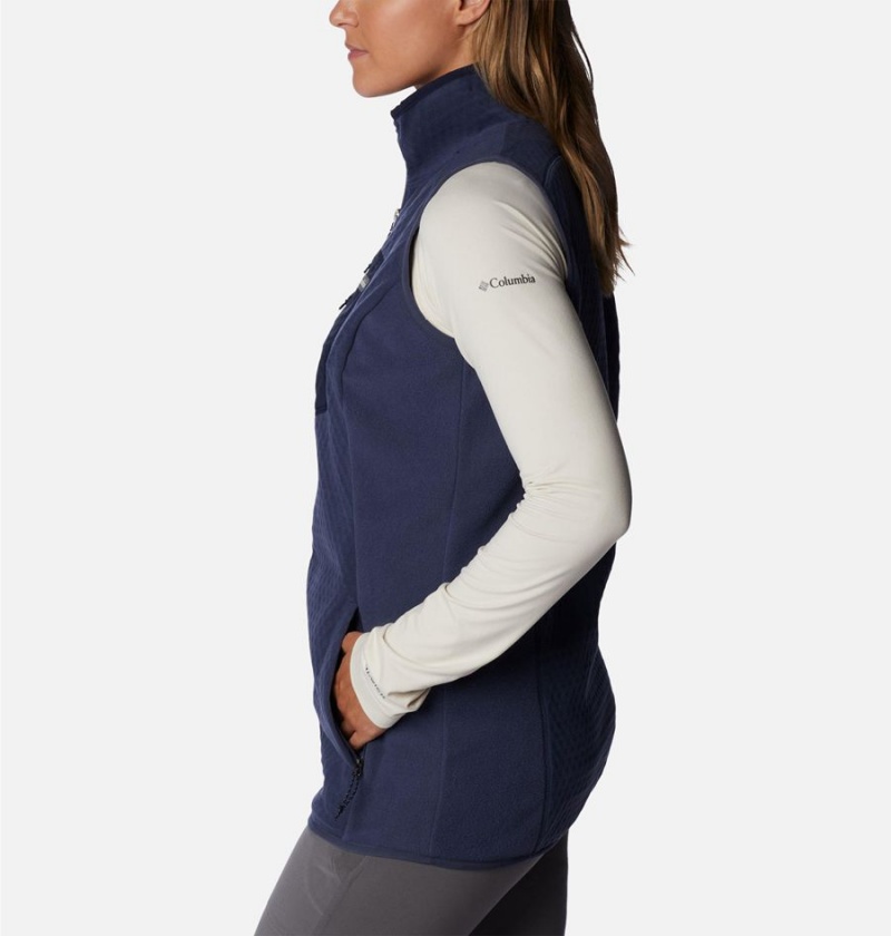 Navy Columbia Outdoor Tracks Women's Vest | 35612WGKV