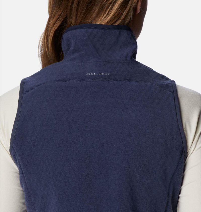 Navy Columbia Outdoor Tracks Women's Vest | 35612WGKV