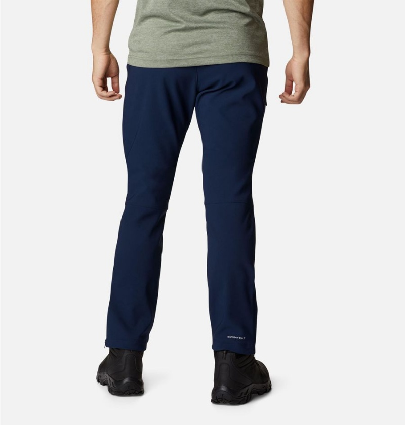 Navy Columbia Passo Alto III Heat Men's Pants | 23496VNRT