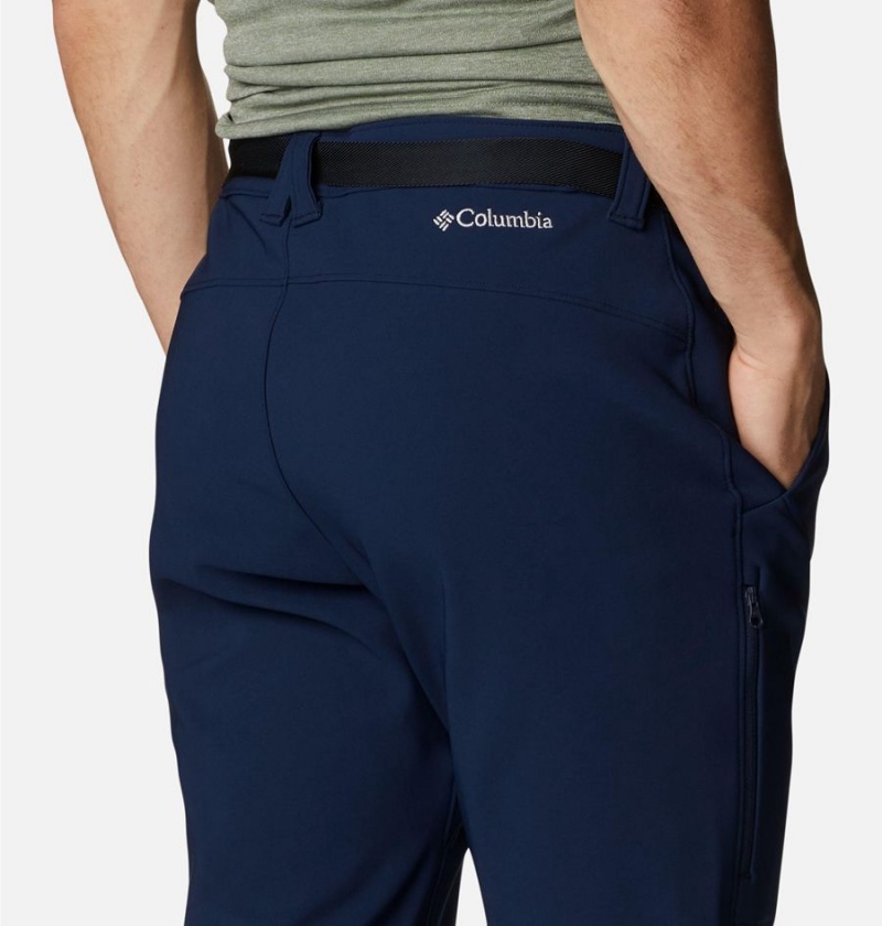 Navy Columbia Passo Alto III Heat Men's Pants | 23496VNRT