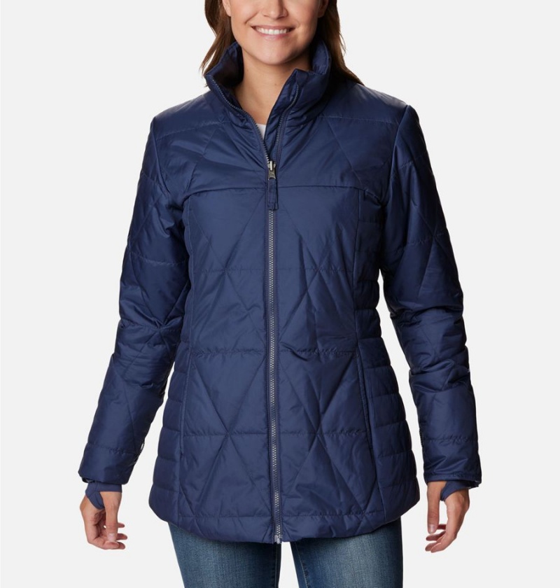 Navy Columbia Payton Pass Interchange Women's Coats | 98023ZLGE