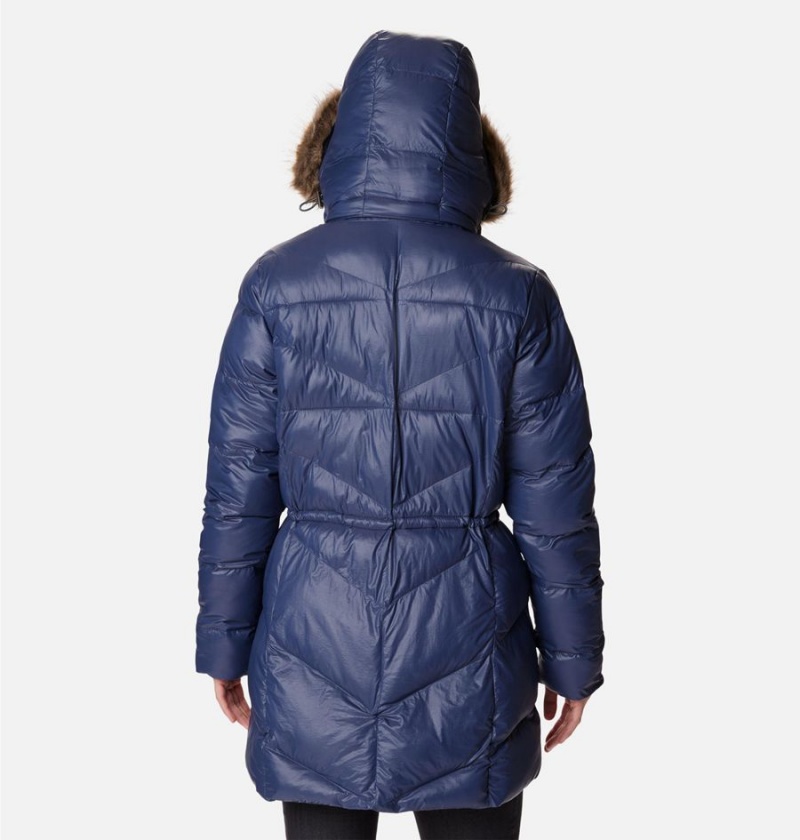 Navy Columbia Peak to Park Mid Insulated Women's Puffer Jacket | 29501HTVL