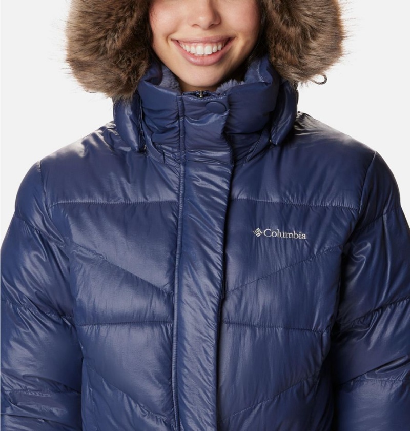 Navy Columbia Peak to Park Mid Insulated Women's Puffer Jacket | 29501HTVL