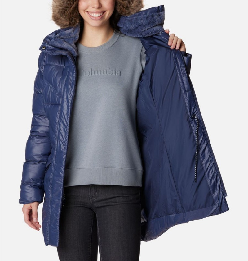 Navy Columbia Peak to Park Mid Insulated Women's Puffer Jacket | 29501HTVL