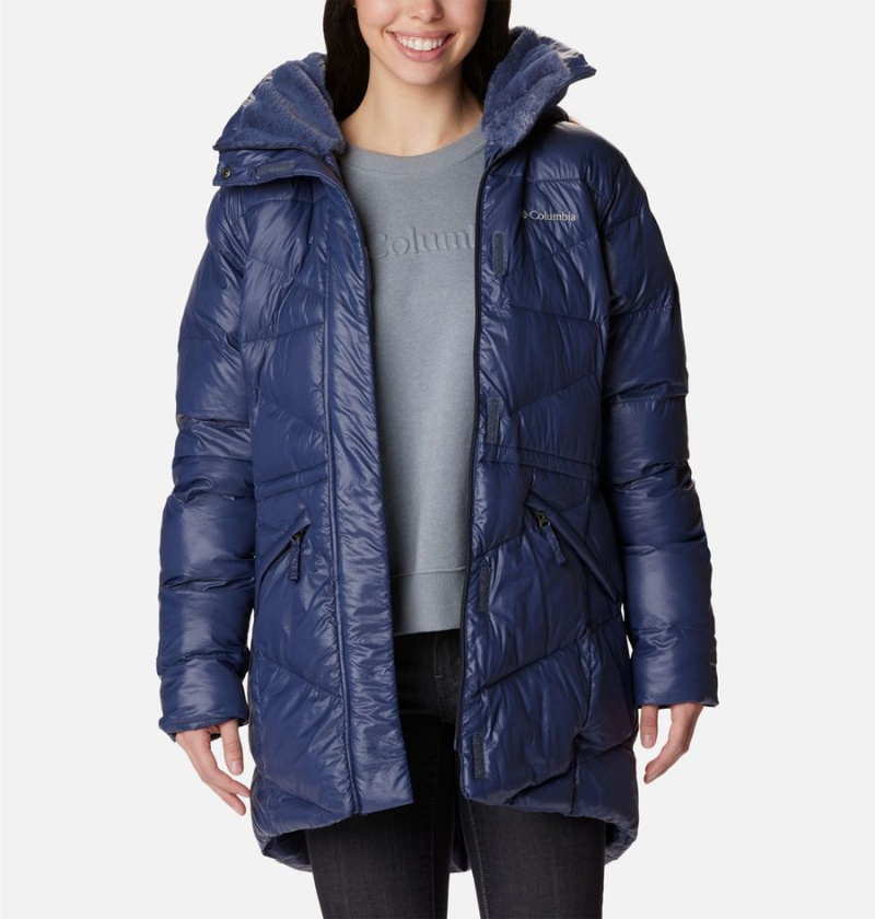 Navy Columbia Peak to Park Mid Insulated Women's Puffer Jacket | 29501HTVL