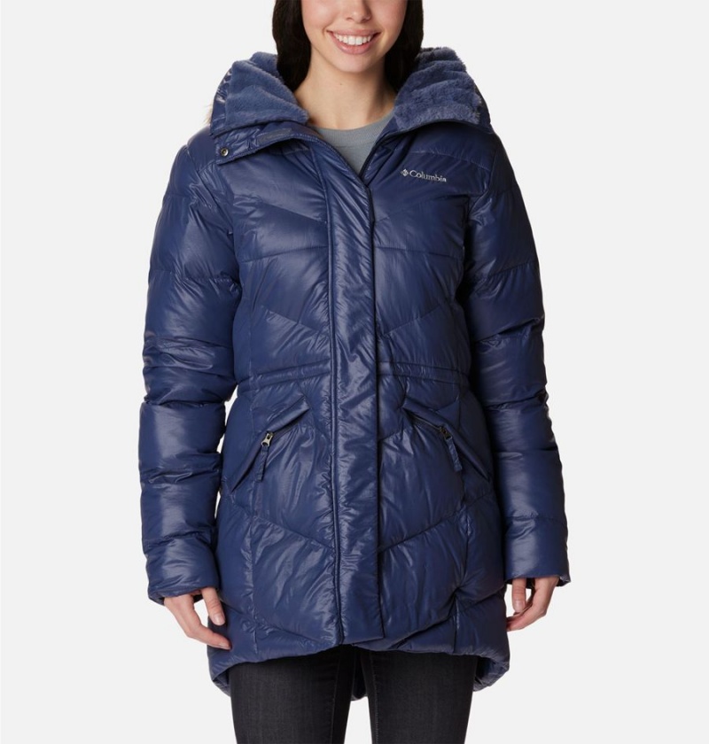 Navy Columbia Peak to Park Mid Insulated Women\'s Puffer Jacket | 29501HTVL