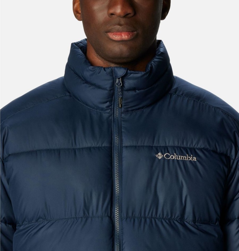 Navy Columbia Pike Lake II Insulated Men's Puffer Jacket | 68973MBIE