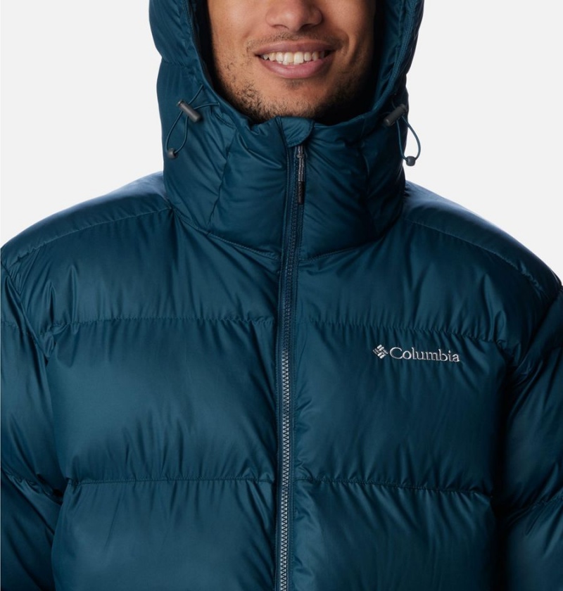 Navy Columbia Pike Lake Parka Insulated Men's Puffer Jacket | 46081GIFJ