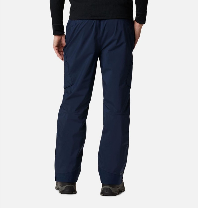 Navy Columbia Powder Stash Ski Men's Pants | 31295YCED