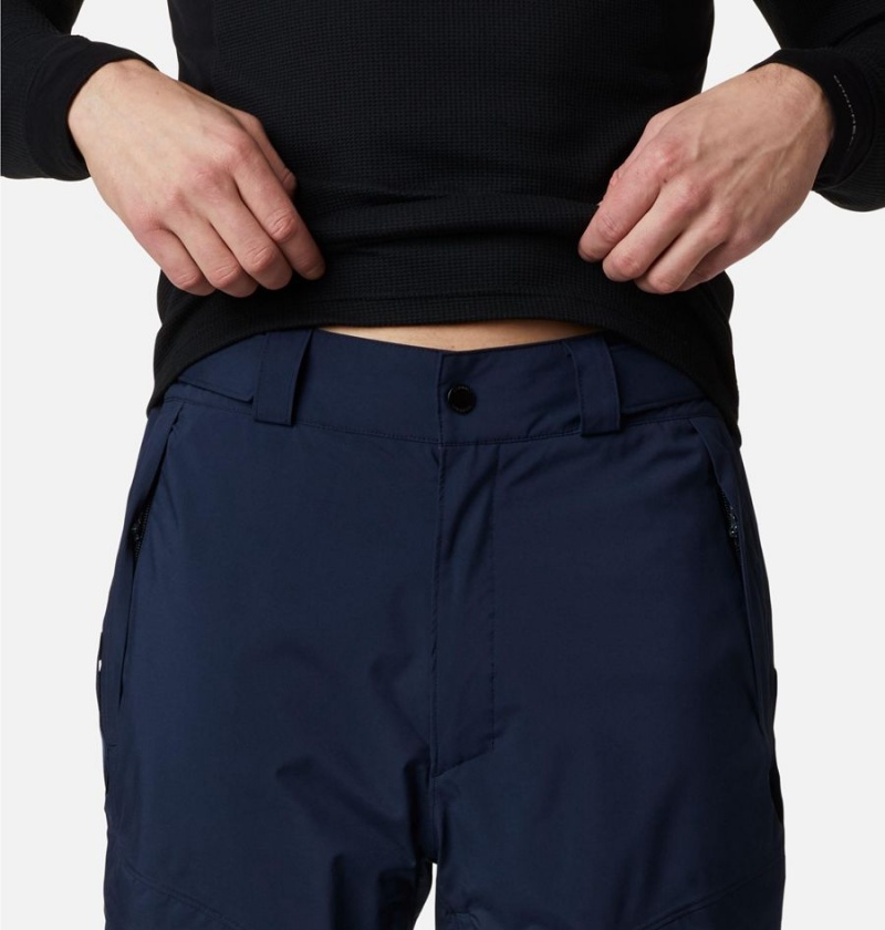 Navy Columbia Powder Stash Ski Men's Pants | 31295YCED