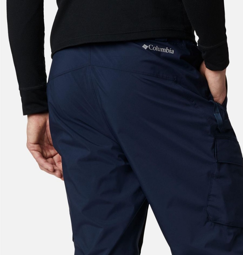 Navy Columbia Powder Stash Ski Men's Pants | 31295YCED