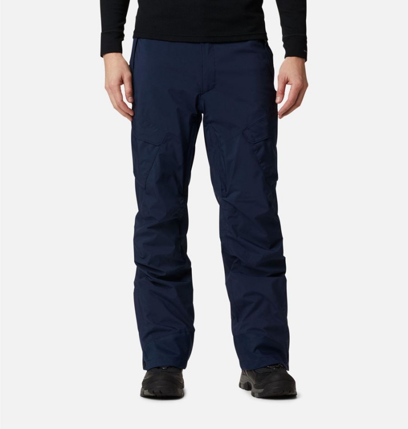 Navy Columbia Powder Stash Ski Men\'s Pants | 31295YCED