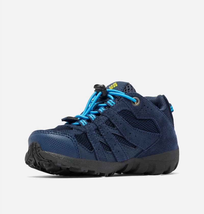 Navy Columbia Redmond Waterproof Kids' Sneakers | 52703JUPF