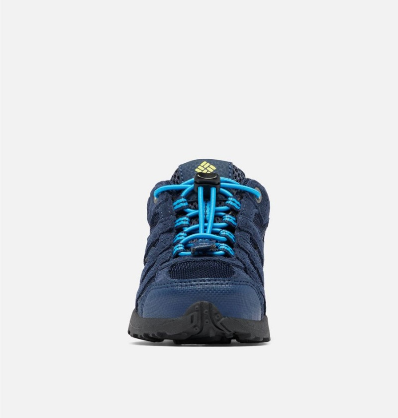 Navy Columbia Redmond Waterproof Kids' Sneakers | 52703JUPF