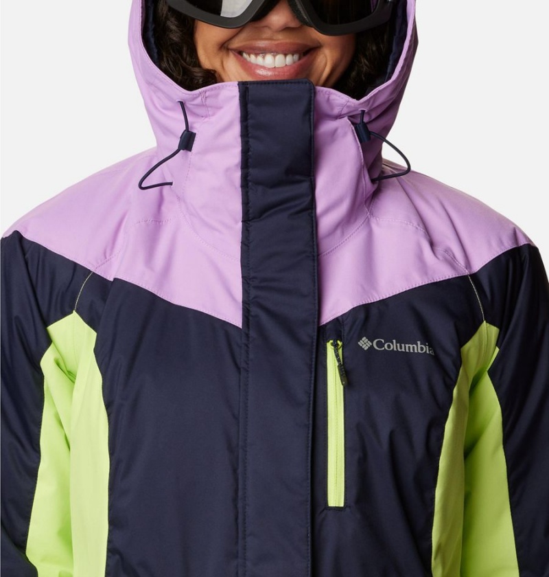 Navy Columbia Rosie Run Insulated Women's Ski Jacket | 14508XFAM