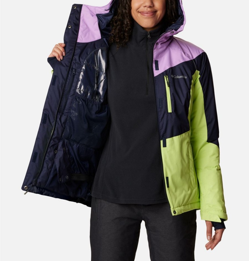 Navy Columbia Rosie Run Insulated Women's Ski Jacket | 14508XFAM