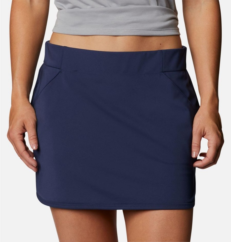 Navy Columbia Sandy Creek Stretch Women's Skirts | 17603MQRL