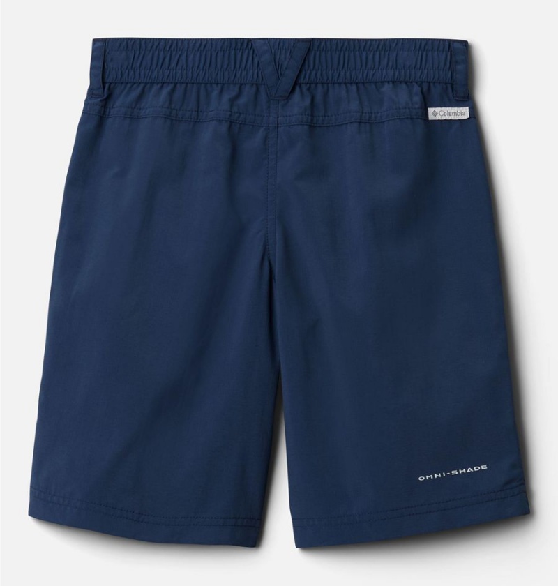 Navy Columbia Silver Ridge IV Kids' Shorts | 90852UVOW