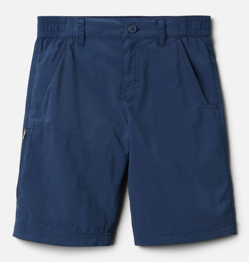 Navy Columbia Silver Ridge IV Kids\' Shorts | 90852UVOW