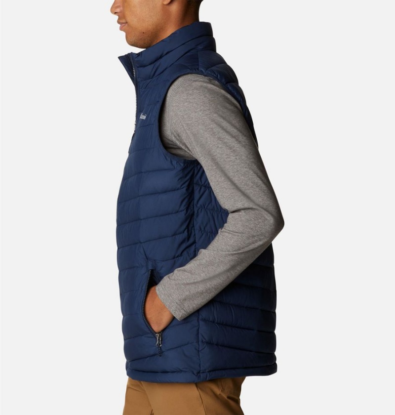 Navy Columbia Slope Edge Men's Vest | 07419PWGD