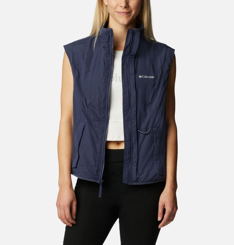 Navy Columbia Spring Canyon Wind Interchange Women's 3 In 1 Jackets | 38915CRJM