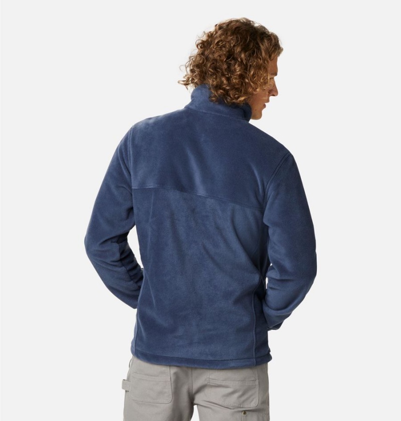 Navy Columbia Steens Mountain 2.0 Full Zip Men's Fleece Jacket | 18075YCIQ