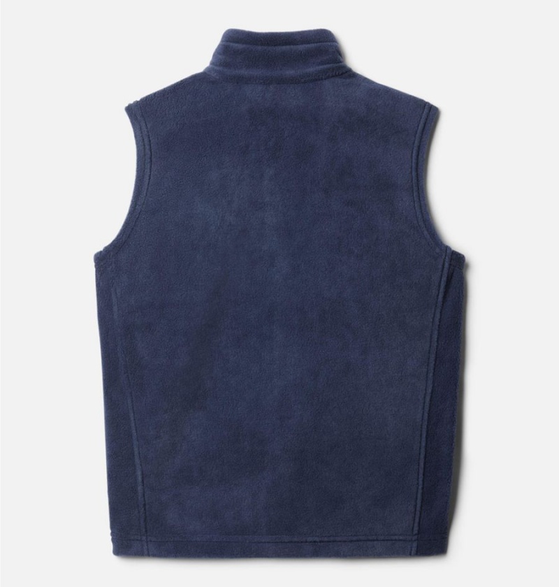 Navy Columbia Steens Mountain Fleece Kids' Vest | 62153COJA