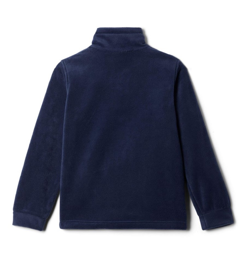 Navy Columbia Steens Mountain II Fleece Kids' Jacket | 45201RYTC