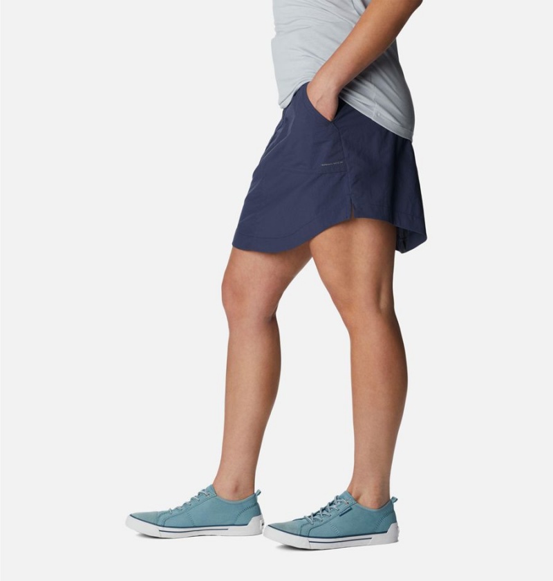 Navy Columbia Summerdry Women's Skirts | 64025DJPI