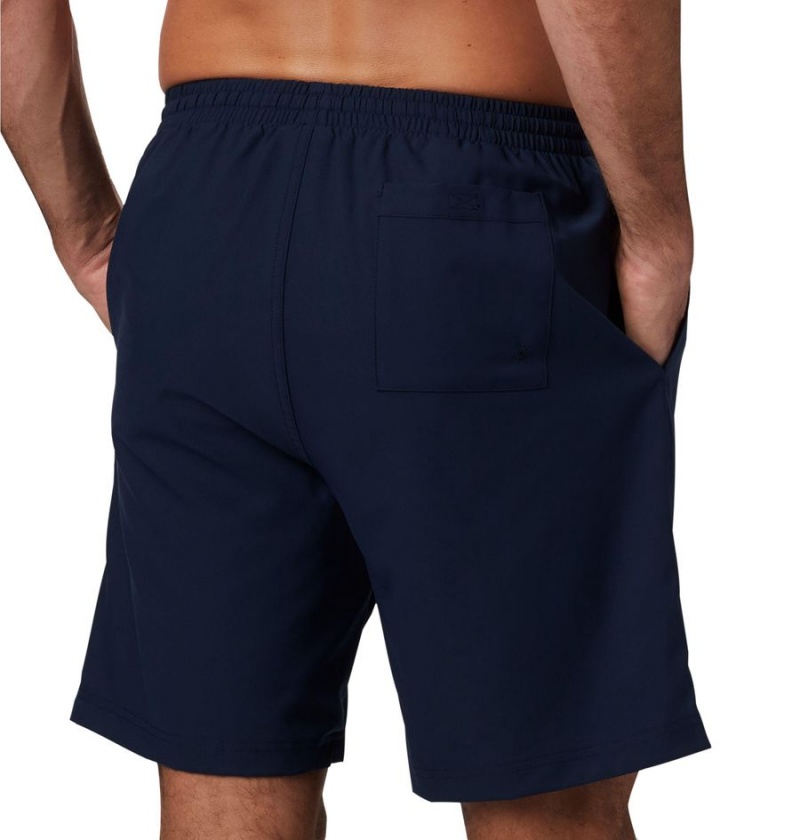 Navy Columbia Summertide Stretch Men's Shorts | 65201ZCDH