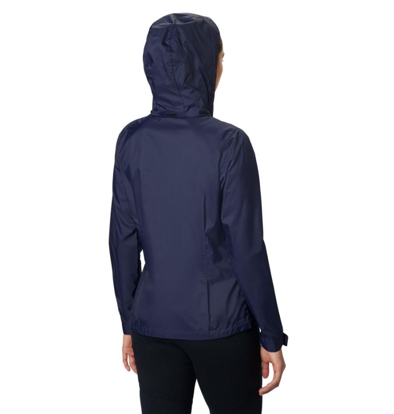 Navy Columbia Switchback III Women's Rain Jacket | 79208COMJ