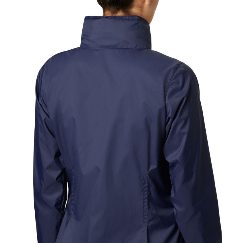 Navy Columbia Switchback III Women's Rain Jacket | 79208COMJ