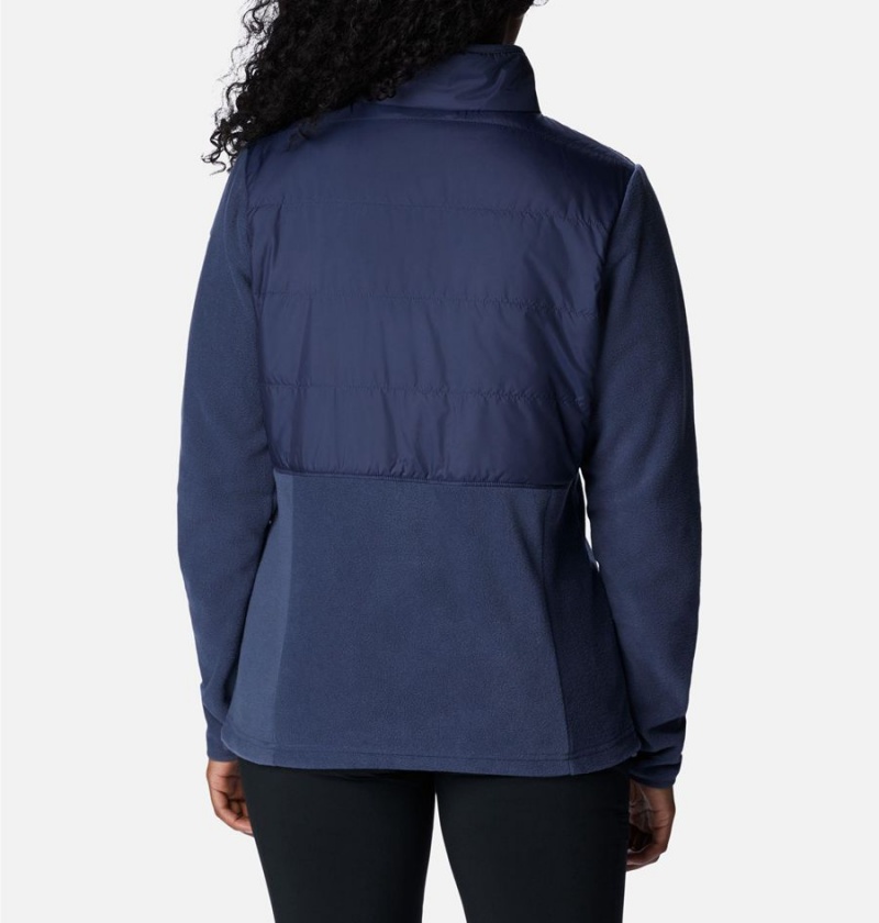 Navy Columbia Tamarancho Full Zip Women's Fleece Jacket | 13295WTIR