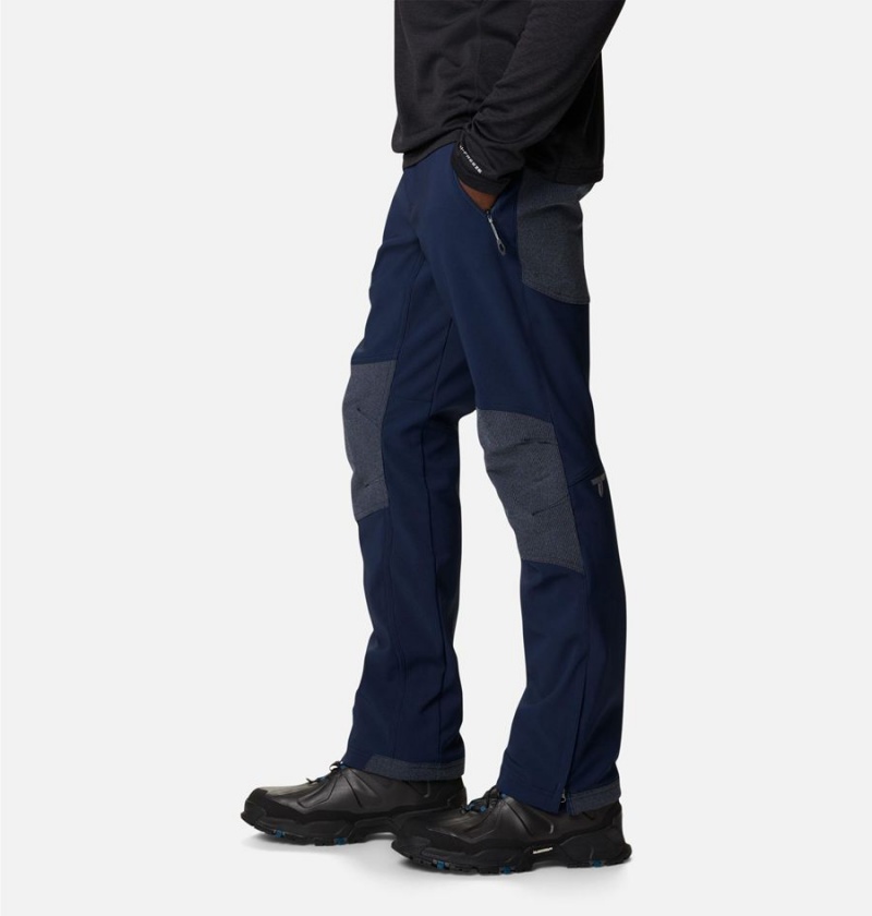 Navy Columbia Titan Ridge II Men's Pants | 46538SQJM