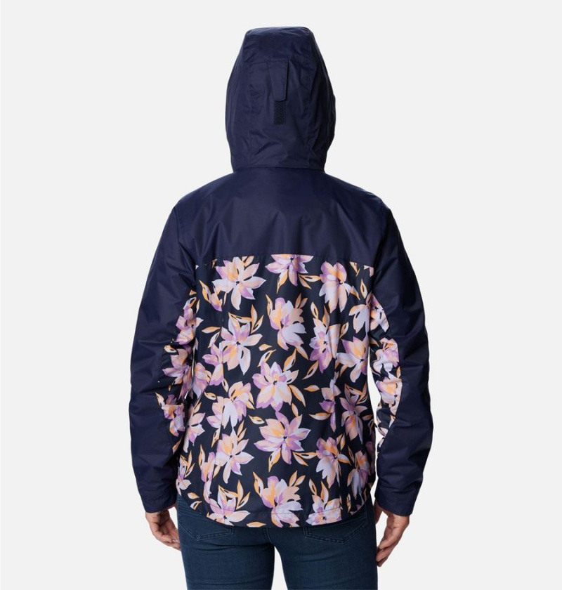 Navy Columbia Tunnel Falls II Interchange Women's 3 In 1 Jackets | 81073GFIH