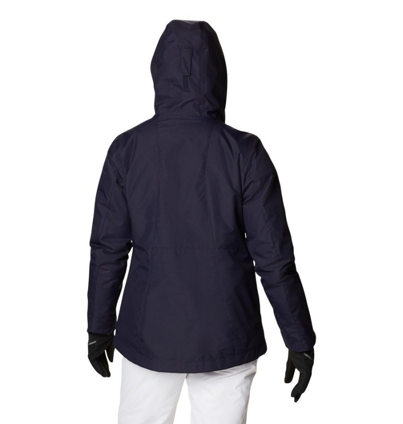 Navy Columbia Whirlibird IV Interchange Women's Ski Jacket | 18934NVJC