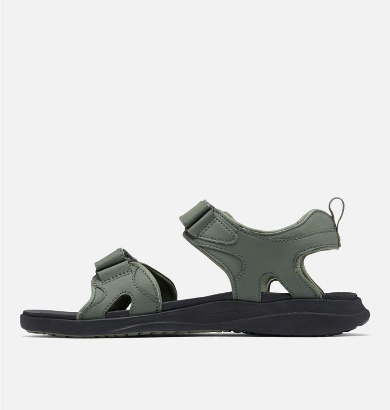 Olive Columbia Ankle Strap Men's Sandals | 15624JLXQ