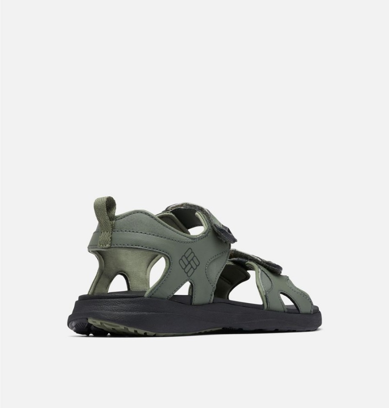 Olive Columbia Ankle Strap Men's Sandals | 15624JLXQ