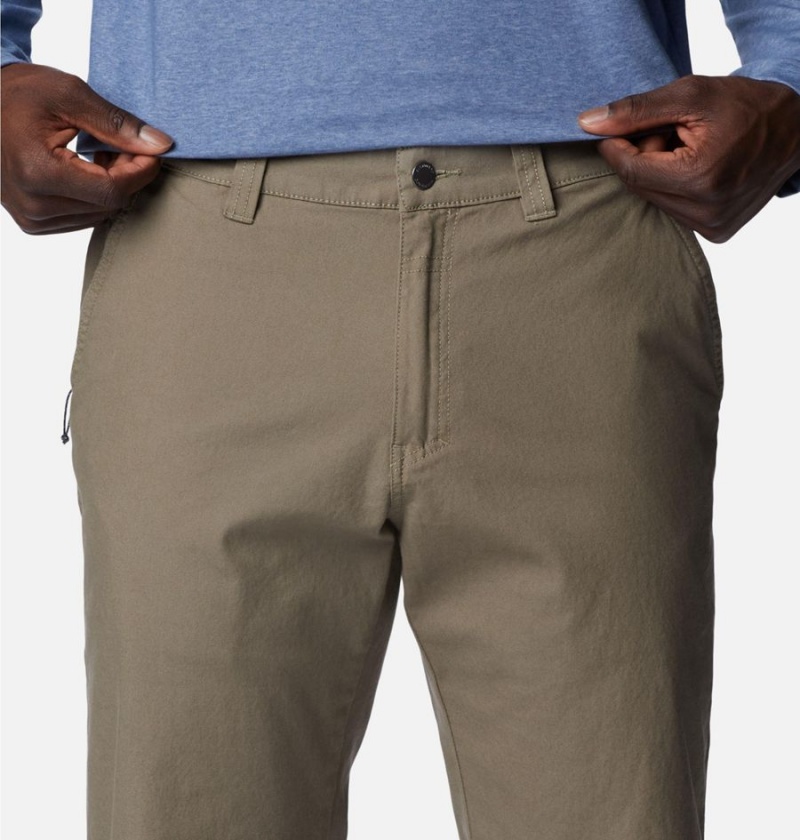 Olive Columbia Flex ROC Men's Pants | 70956DPJU