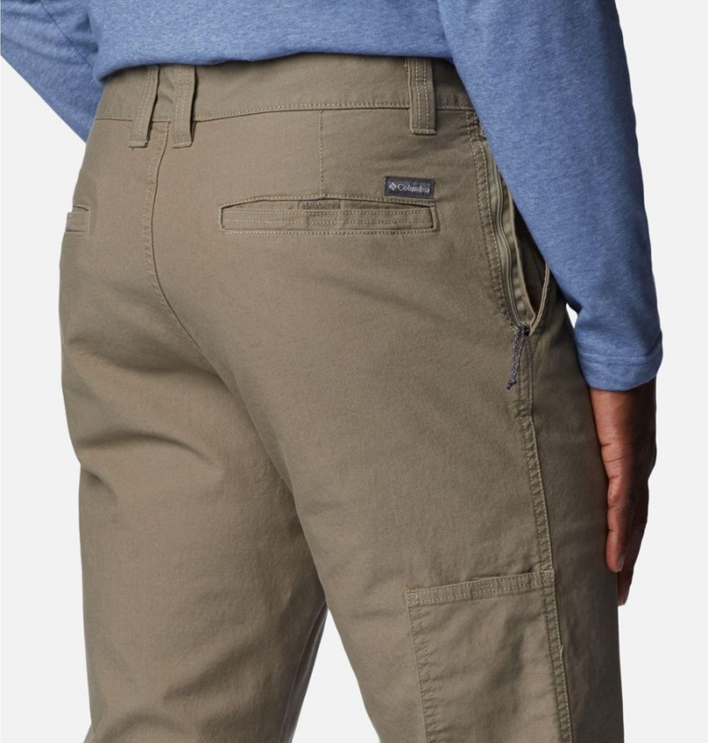 Olive Columbia Flex ROC Men's Pants | 70956DPJU