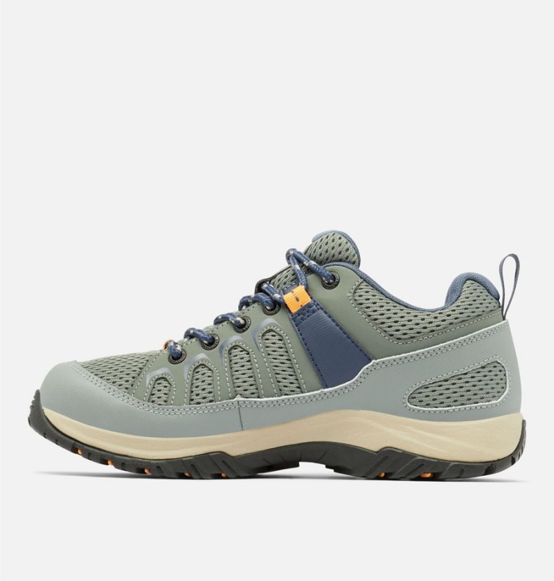 Olive Columbia Granite Trail Waterproof Women's Hiking Shoes | 50782MBVX