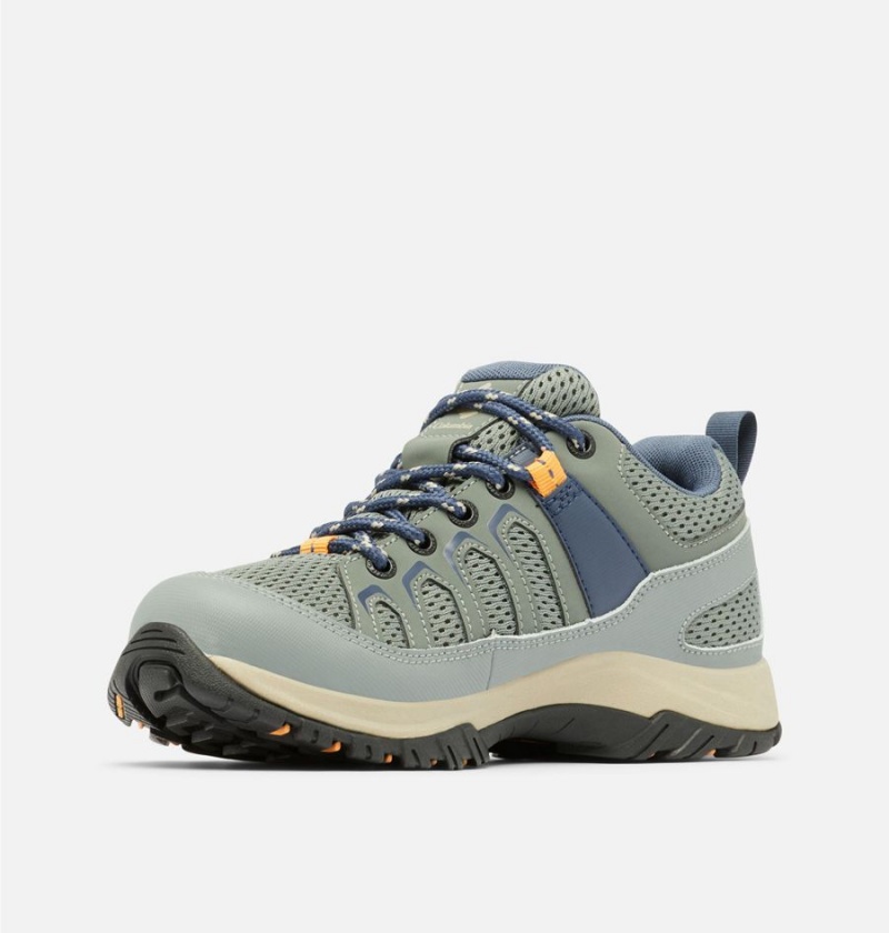 Olive Columbia Granite Trail Waterproof Women's Hiking Shoes | 50782MBVX