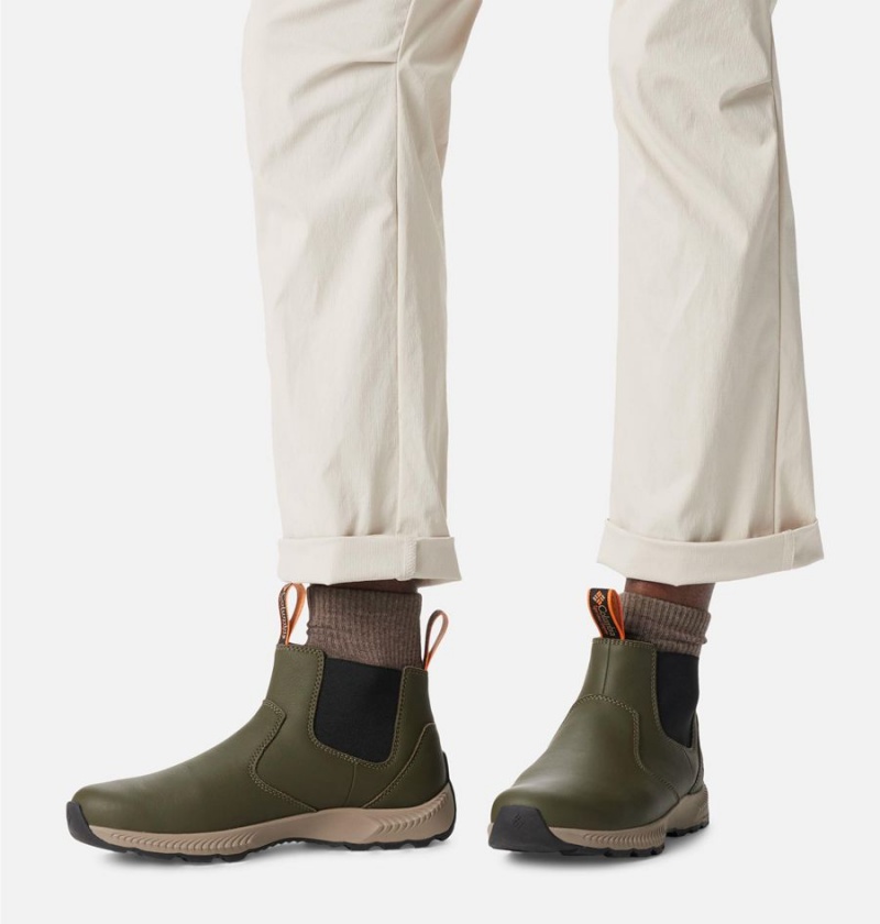 Olive Columbia Landroamer Scout Men's Boots | 08291MHBF