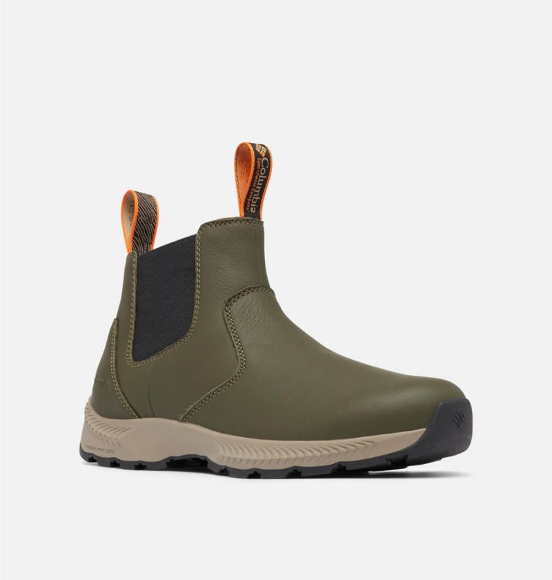 Olive Columbia Landroamer Scout Men's Boots | 08291MHBF