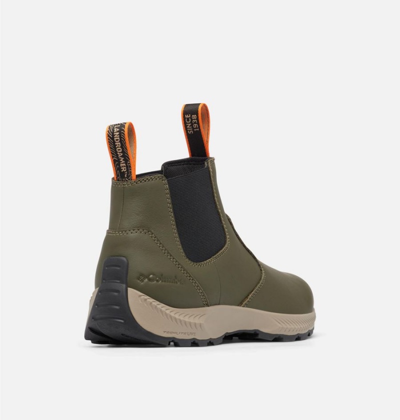 Olive Columbia Landroamer Scout Men's Boots | 08291MHBF