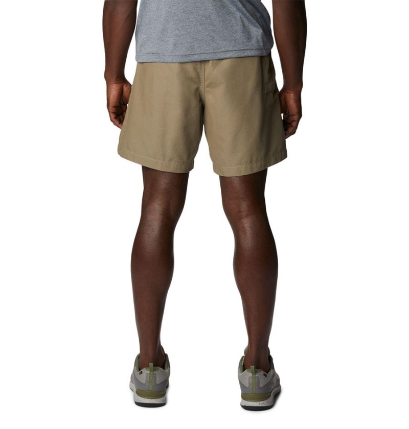 Olive Columbia PFG Brewha II Men's Shorts | 76145MYET