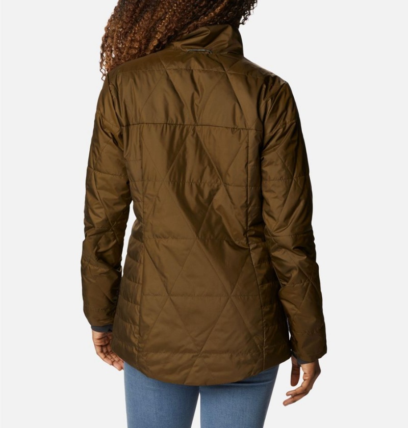 Olive Columbia Payton Pass Interchange Women's Coats | 63790LOFT