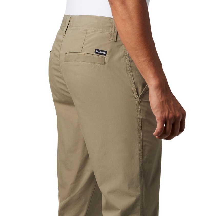 Olive Columbia Washed Out Men's Pants | 05841NHCY