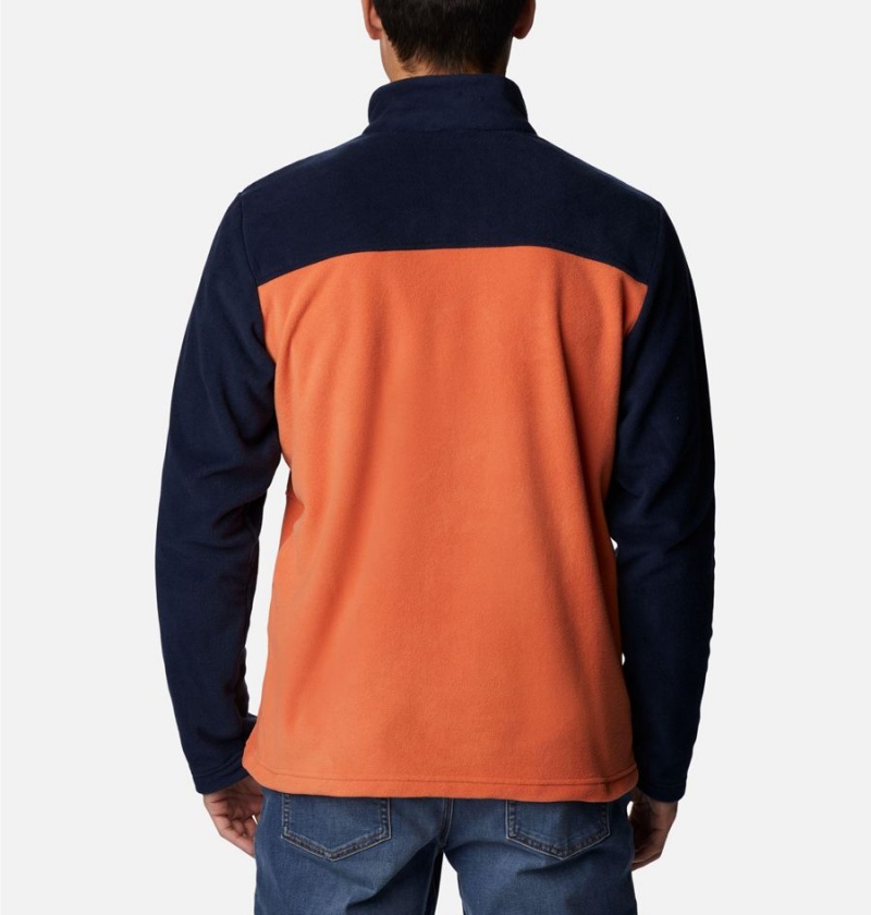 Orange Columbia Castle Dale Full Zip Men's Fleece Jacket | 23187PSXF